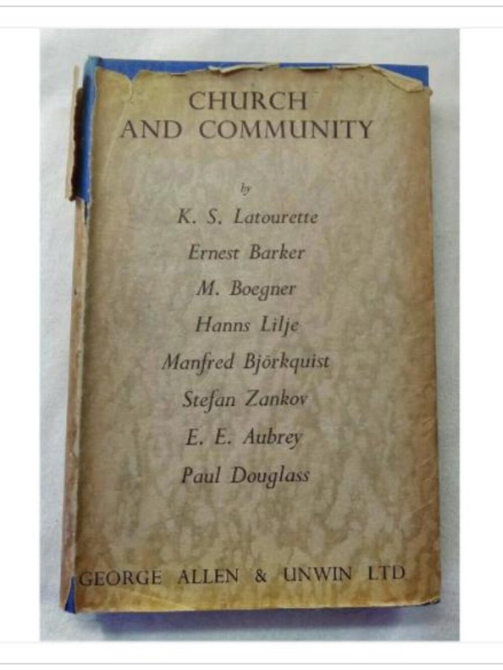 Church and Community 1938 First Edition Hardcover Book Vintage Novel Read